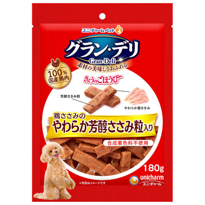 グラン・デリ　きょうのごほうび　鶏ささみのやわらか芳醇粒入り180g
