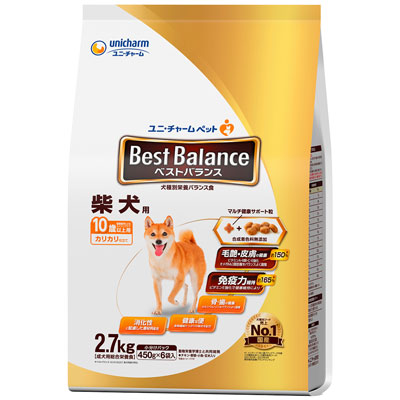 ベストバランス　カリカリ仕立て　柴犬用　１０歳以上用２．７ｋｇ