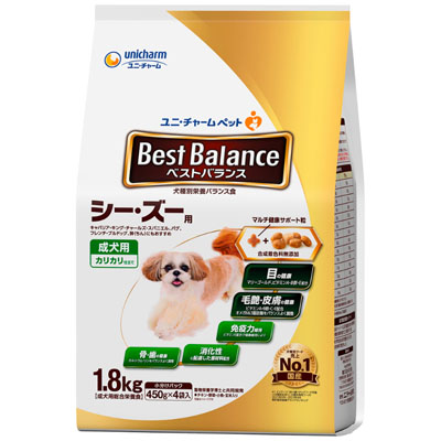 ベストバランス　カリカリ仕立て シー･ズー用1.8kg