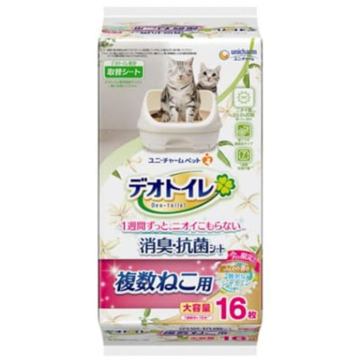 デオトイレ　複数猫シ－トジャスミン16枚
