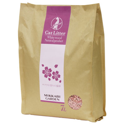 Ａｄｄ．Ｍｅｔｅ　サクラの香りの猫砂７Ｌ