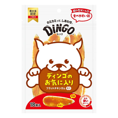 DINGO　フラットチキンガムミニ18枚入