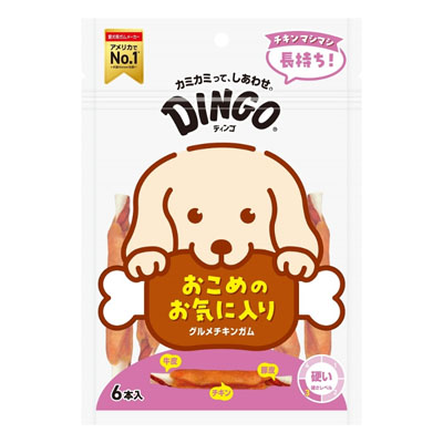 DINGO　グルメチキンガム6本入