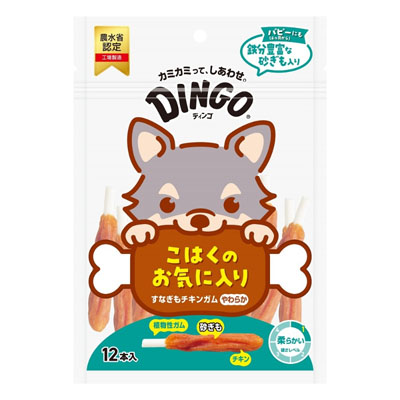 DINGO　すなぎもチキンガムやわらか12本入
