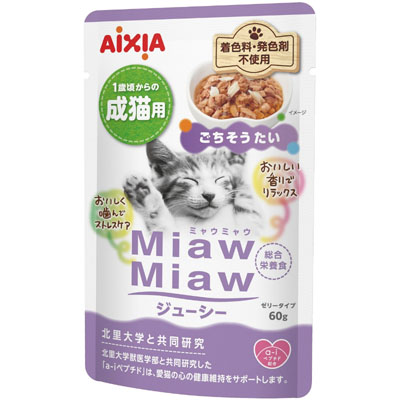 MiawMiaw　ジューシー ごちそうたい 60g