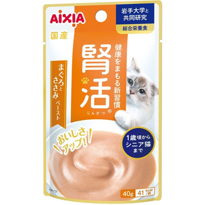 腎活　まぐろとささみペースト 40g
