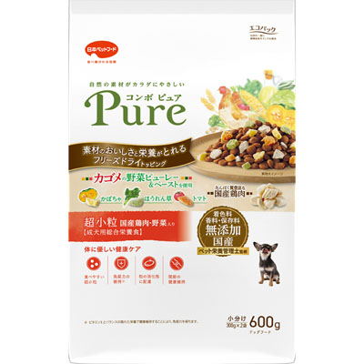 コンボ　ピュア　ドッグ　超小粒600g
