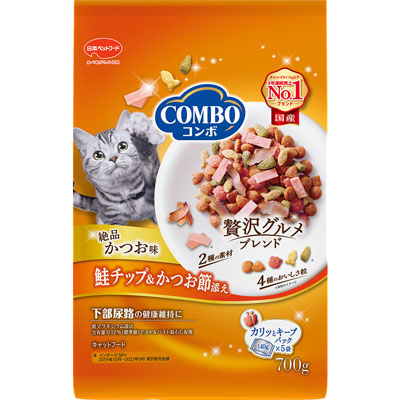 コンボキャットかつお味・鮭チップ・かつお節添え７００ｇ