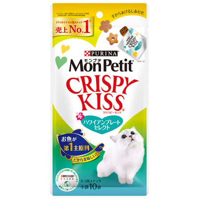 モンプチ　クリスピーキッス　ハワイアンプレートセレクト30g