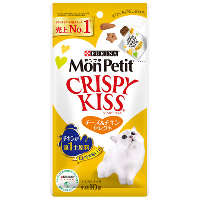 モンプチ　クリスピーキッス　チーズ＆チキンセレクト30g