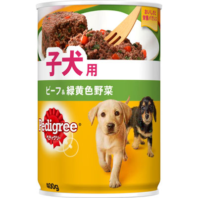 ペディグリー　子犬用　ビーフ＆緑黄色野菜４００ｇ