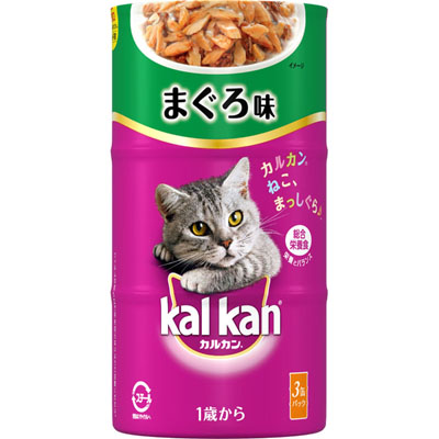 カルカンハンディ缶　1歳からまぐろ味160g×3缶
