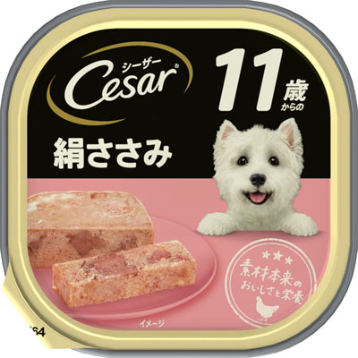 シーザー　11歳からの絹ささみ100g