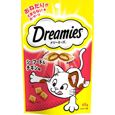 ドリーミーズ　シーフード＆チキン味60g