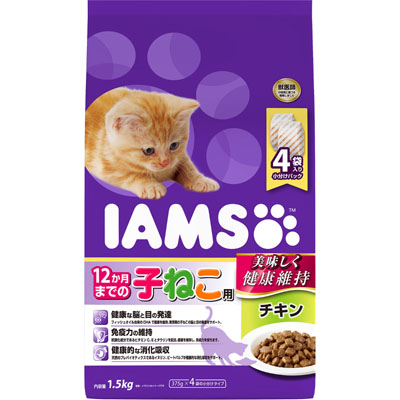 アイムス　12か月までの子ねこ用チキン1.5kg