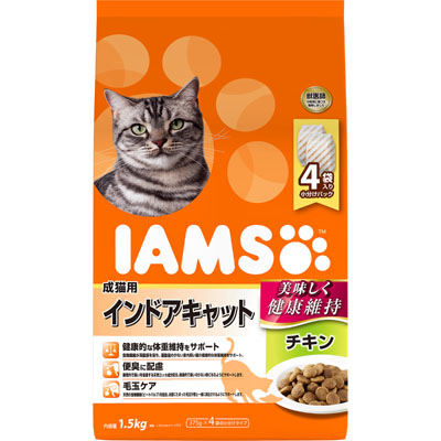 アイムス　成猫用インドアキャットチキン1.5kg