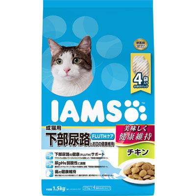 アイムス　成猫用　下部尿路とお口の健康維持　チキン１．５ｋｇ