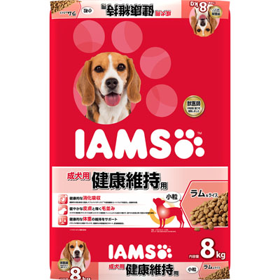 アイムス　成犬用健康維持用ラム&ライス小粒8kg