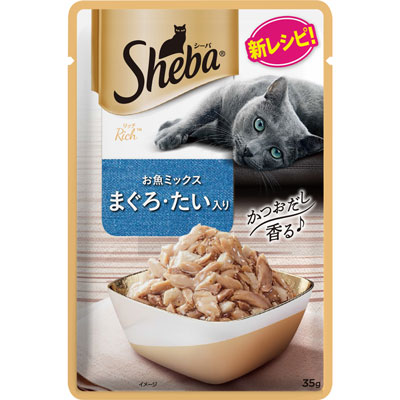 シーバリッチ　お魚ミックス　まぐろ・たい入り３５ｇ