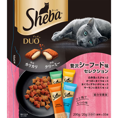 シーバデュオ　贅沢シーフード味セレクション２００ｇ