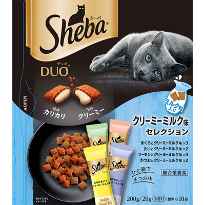 シーバデュオ　クリーミーミルク味セレクション２００ｇ