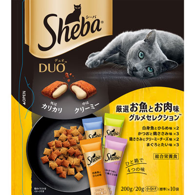 シーバデュオ　厳選お魚とお肉味グルメセレクション２００ｇ