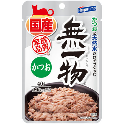 はごろもフーズ　無一物パウチかつお40g
