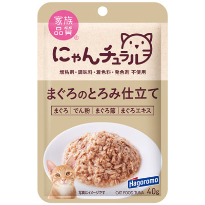 にゃんチュラルパウチまぐろのとろみ仕立て４０ｇ
