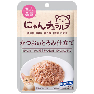 にゃんチュラルパウチかつおのとろみ仕立て４０ｇ