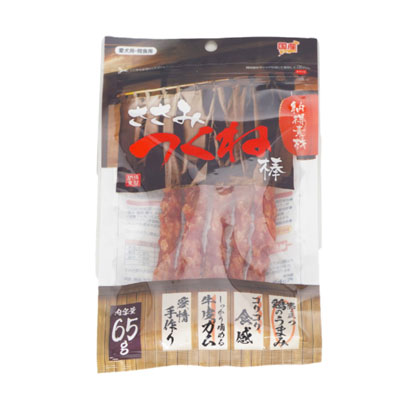 納得素材　ささみつくね棒６５ｇ