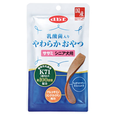 デビフ　乳酸菌入りやわらかおやつササミシニア犬用40g