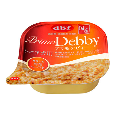 プリモデビィ　シニア犬用　ササミ＆野菜ペースト９５ｇ