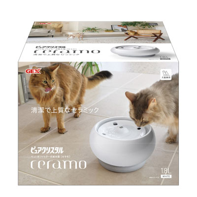 ジェックス　ピュアクリスタル　セラモ　ホワイト　1.8L