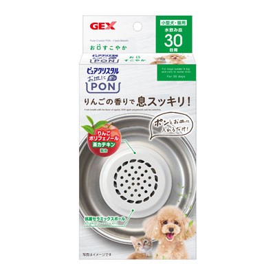 ジェックス　ピュアクリスタル　お皿にPON　お口すこやか　30日用