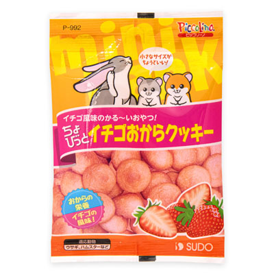 ピッコリーノ　ちょびっとイチゴおからクッキー10g