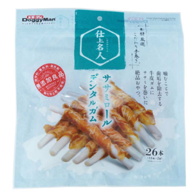 仕上名人　ササミロールデンタルガム２６本（１３本×２袋）