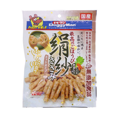ドギーマン　絹紗カットタイプ野菜入り100g