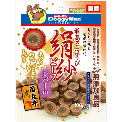 ドギーマン　絹紗レバーin100g