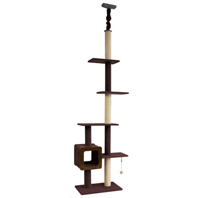 キャティーマン　モダンルームスクラッチタワーシングル