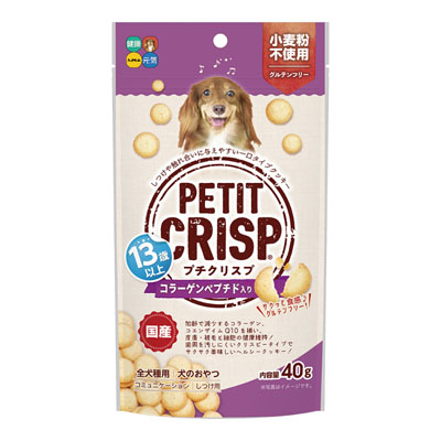 プチクリスプ　13歳以上コラーゲンペプチド入り40g