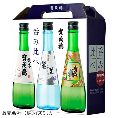 【賀茂鶴酒造・広島】賀茂鶴 呑み比べセット CR-3