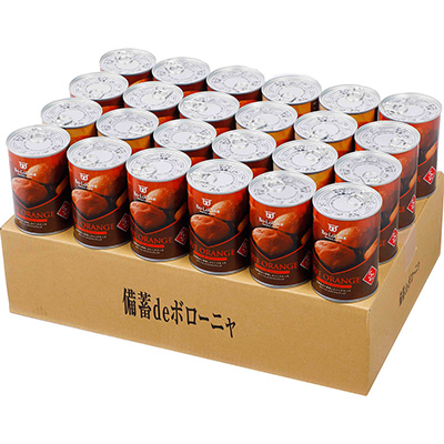 【送料無料】備蓄deボローニャ　ライ麦オレンジ　24缶