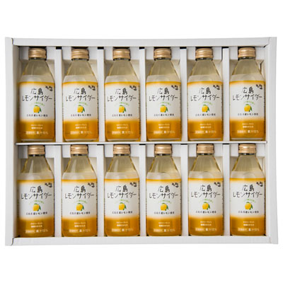 【送料込み】広島レモンサイダー　12本入