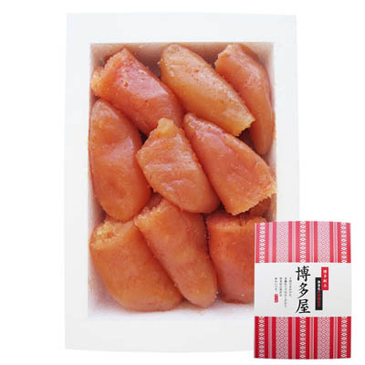 【送料込み】<博多屋>博多献上 辛子明太子 切子　450g