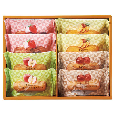 銀座千疋屋 銀座フルーツフィナンシェ 8個