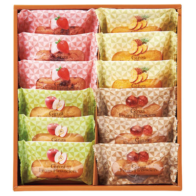 銀座千疋屋 銀座フルーツフィナンシェ 12個