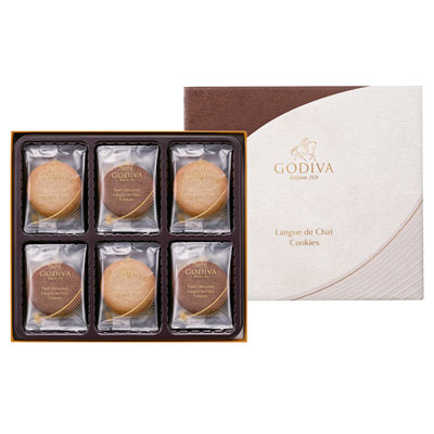 ゴディバ ラングドシャクッキーアソートメント 18枚入