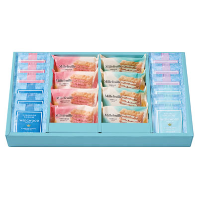 ミルフイユ＆ウェッジウッド ティーバッグセット 20個