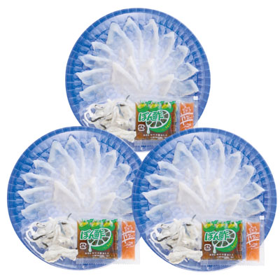 日高本店 とらふぐ刺身小皿セット