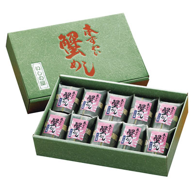 「いしの屋」本ずわい蟹めし